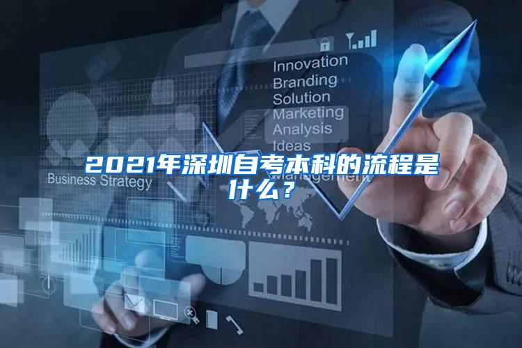 2021年深圳自考本科的流程是什么？