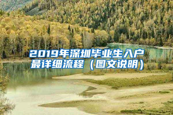 2019年深圳毕业生入户最详细流程（图文说明）