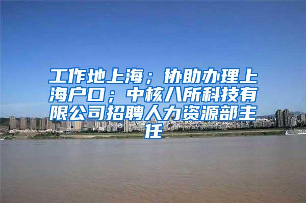 工作地上海；协助办理上海户口；中核八所科技有限公司招聘人力资源部主任