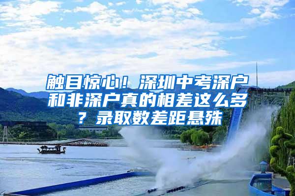 触目惊心！深圳中考深户和非深户真的相差这么多？录取数差距悬殊