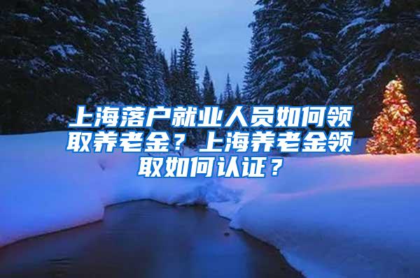 上海落户就业人员如何领取养老金？上海养老金领取如何认证？