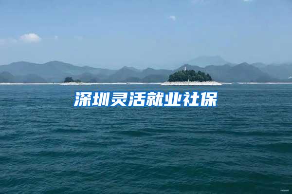 深圳灵活就业社保