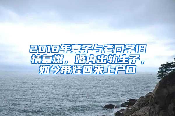 2018年妻子与老同学旧情复燃，婚内出轨生子，如今带娃回来上户口