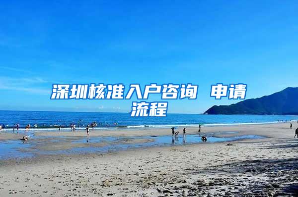 深圳核准入户咨询 申请流程