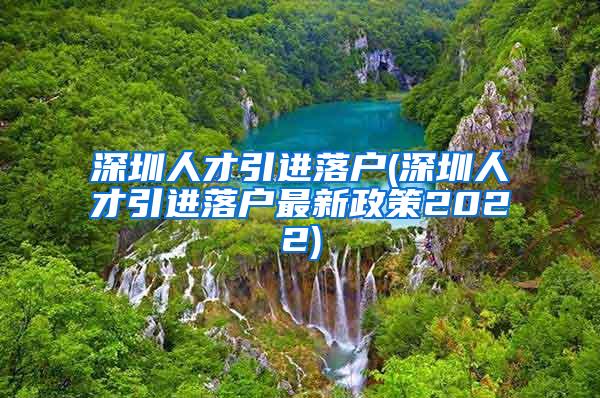 深圳人才引进落户(深圳人才引进落户最新政策2022)