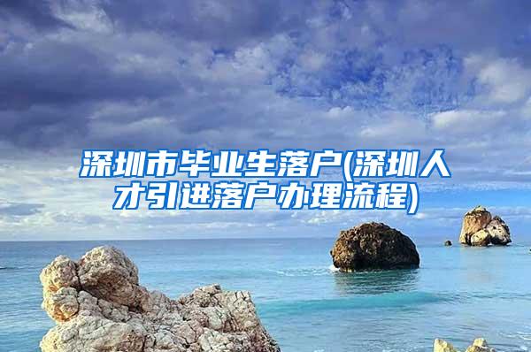 深圳市毕业生落户(深圳人才引进落户办理流程)