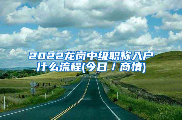 2022龙岗中级职称入户什么流程(今日／商情)