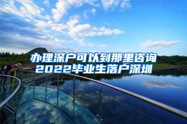 办理深户可以到那里咨询2022毕业生落户深圳